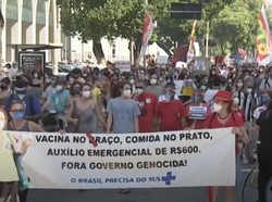 Dinilai Gagal Tangani Pandemi, Presiden Brasil Didemo Rakyatnya