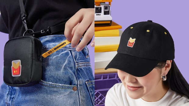 Tas Selempang Mini dan Topi/twitter.com/HYBE_MERCH