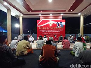 Bupati Banyuwangi Tahlil dan Tumpengan Peringati Hari Lahir Pancasila