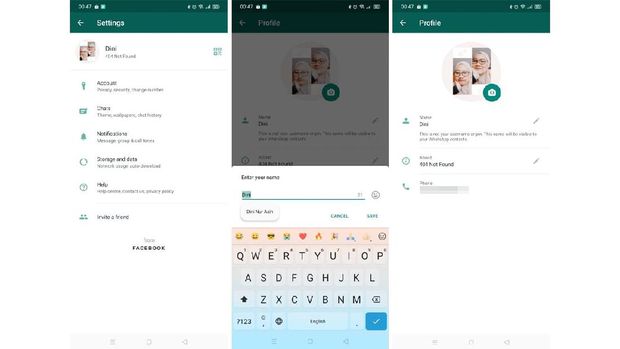 Cara Menamai Kontak WhatsApp