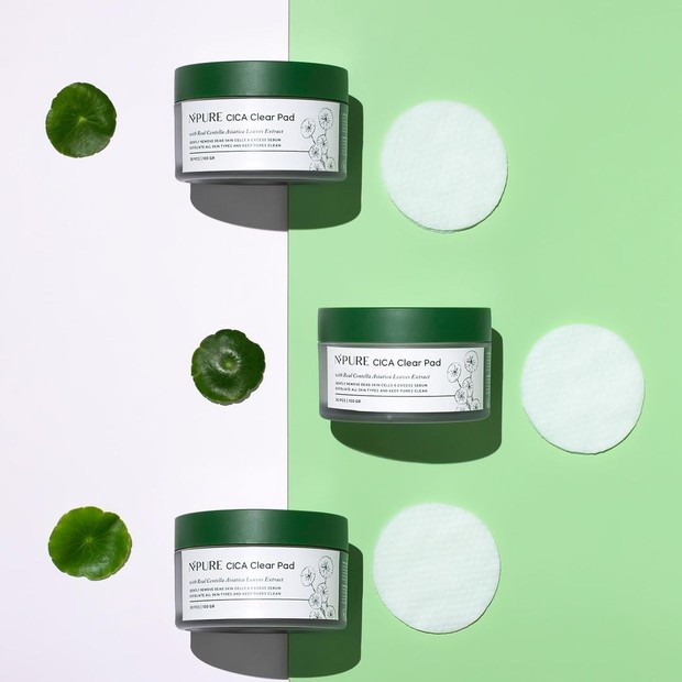 Centella Asiatica/instagram.com/npureofficial Ingredients Skincare yang Bagus untuk Kulit Berjerawat