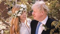 Foto Boris Johnson-Carrie Symonds yang Menikah Diam-diam