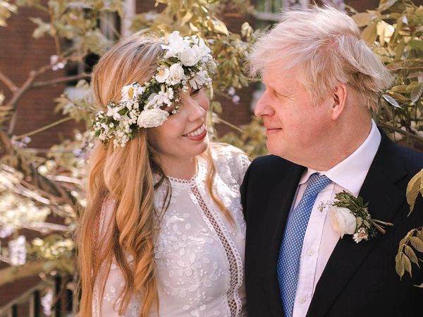Foto Boris Johnson-Carrie Symonds yang Menikah Diam-diam