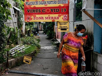 Gang di Srengseng Sawah Dilockdown Gegara Klaster COVID-19