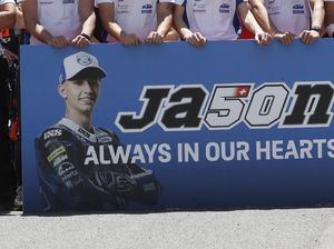 Penghormatan untuk Rider Moto3 Jason Dupasquier
