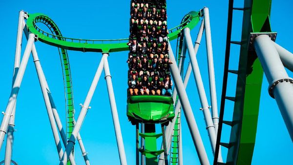 Asyik, Bebas Masker di Universal Orlando