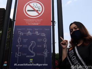 Sosialisasi Kawasan Tanpa Rokok di Bandung