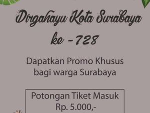 Asyek, Warga Ber-KTP Surabaya yang Berkunjung ke KBS Dapat Diskon Rp 5 Ribu Asyek, Warga Ber-KTP Surabaya yang Berkunjung ke KBS Dapat Diskon Rp 5 Ribu