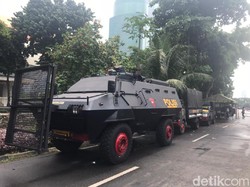 Gedung KPK Dijaga Ketat Lagi: Jalan Ditutup, Water Cannon-Barracuda Siaga