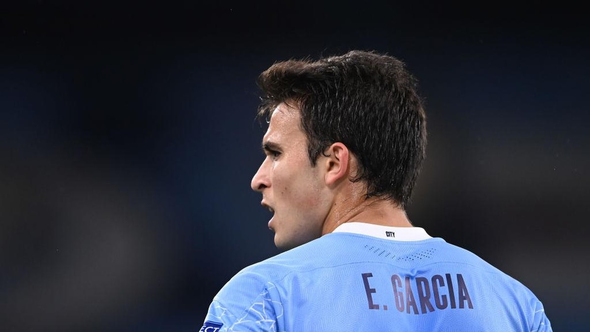 Eric Garcia resmi pulang kampung ke Barcelona (Getty Images/Laurence Griffiths)