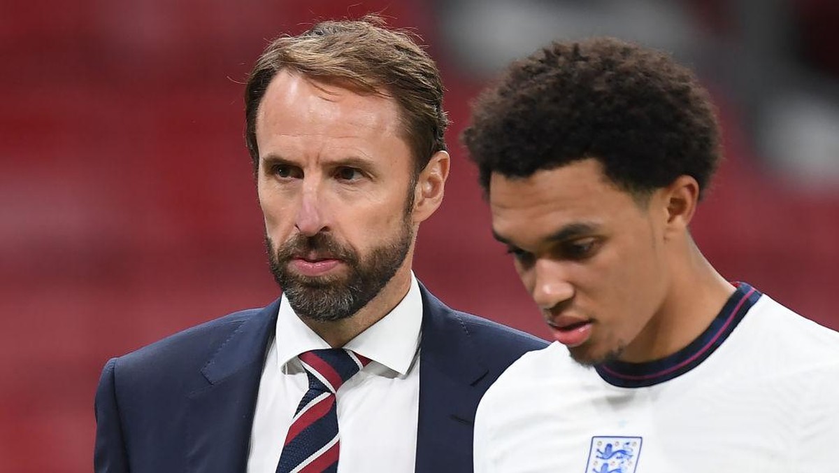 Trent Alexander-Arnold merasa belum maksimal bersama Timnas Inggris. (Foto: Getty Images/Michael Regan)