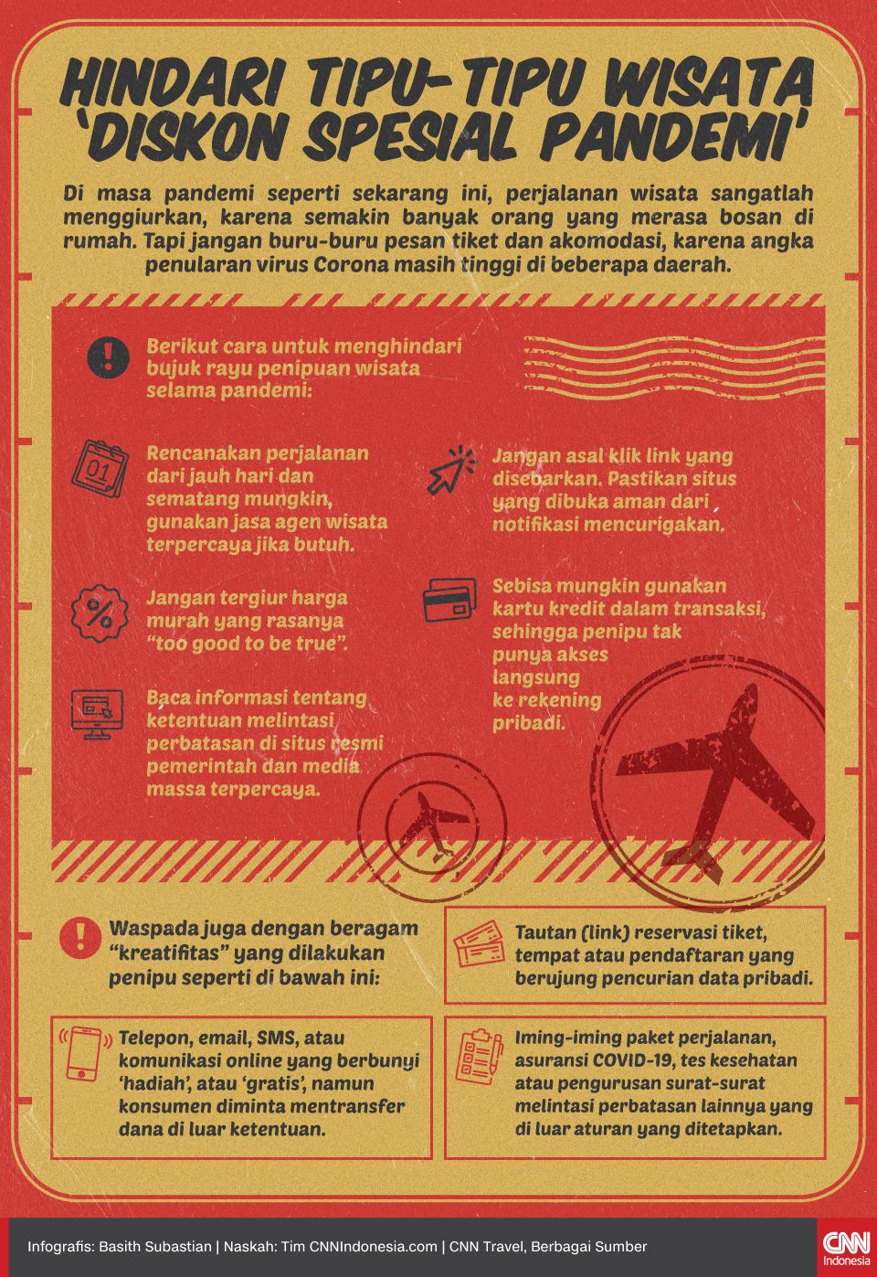 Infografis Hindari Tipu-tipu Wisata ‘Diskon Spesial Pandemi’