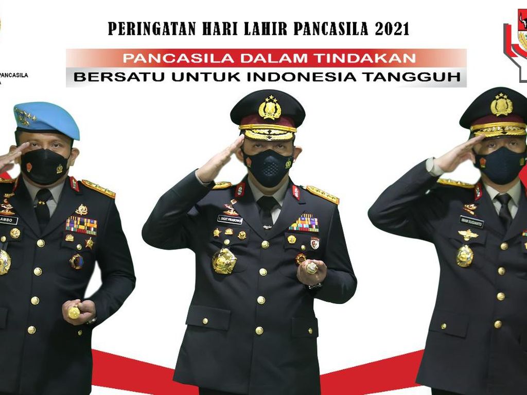 Kapolri: Laksanakan 3M dan Vaksinasi Wujud Kecintaan pada Pancasila Kapolri: Laksanakan 3M dan Vaksinasi Wujud Kecintaan pada Pancasila