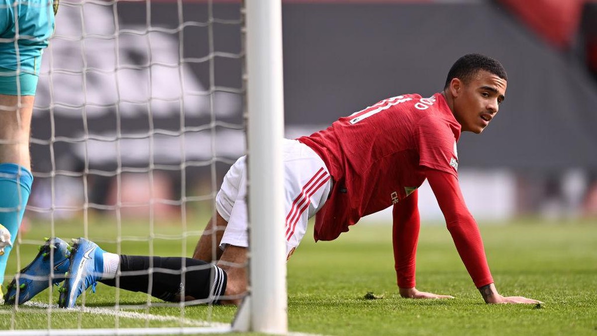 Greenwood absen di Piala Eropa 2020. Foto: Getty Images/Stu Forster