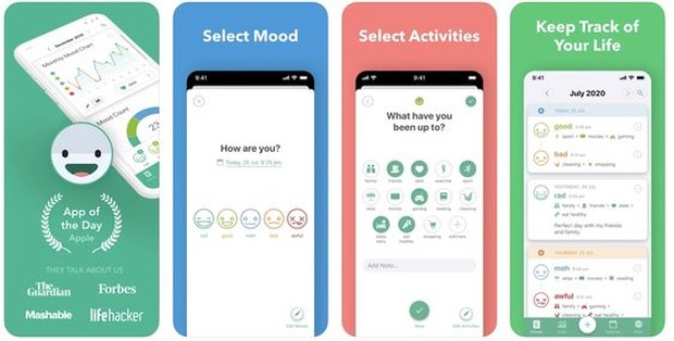 Kelola suasana hati dan melacak kebiasaan pada saat yang sama dengan aplikasi Daylio Journal.