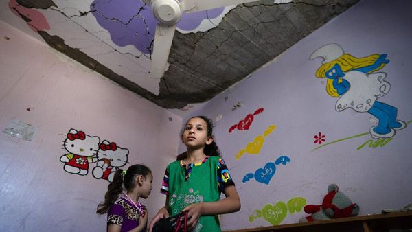 Potret Pilu Anak-anak Gaza Ratapi Kamar Tidurnya Hancur