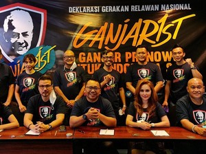 Relawan Ganjarist Muncul di Tengah Panas Ganjar dan Puan