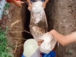 Misteri Kain Kafan Isi Tulang yang Diviralkan Jenazah Utuh