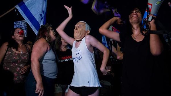 Warga Israel Demo Dukung Oposisi Gulingkan PM Netanyahu