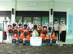 Tolak Gratifikasi, Brantas Abipraya Serahkan Bingkisan ke Panti Asuhan