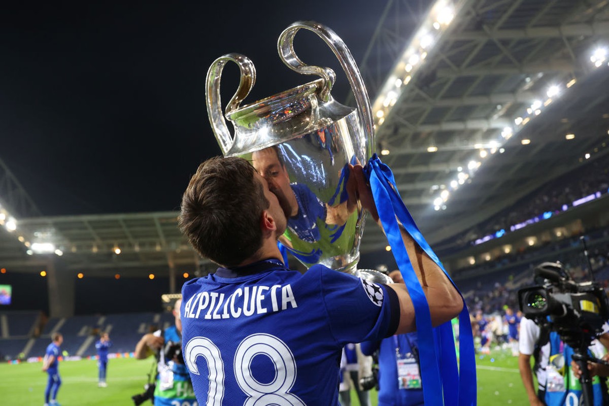 Cesar Azpilicueta, calon legenda Chelsea (Getty Images/Carl Recine - Pool)