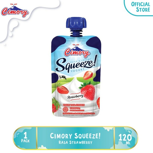 Cimory yogurt squeeze/ sumber: Shopee.co.id/ cimory_dairy_official_shop Cimory yogurt squeeze
