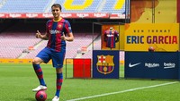 Garcia sepakat meneken kontrak hingga 2026 dan dipagari klausul 400 juta euro oleh Barcelona. (Foto: Getty Images/David Ramos)