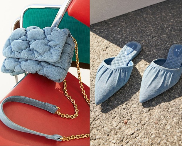 Foto: www2.hm.com Aksesoris berbahan denim.