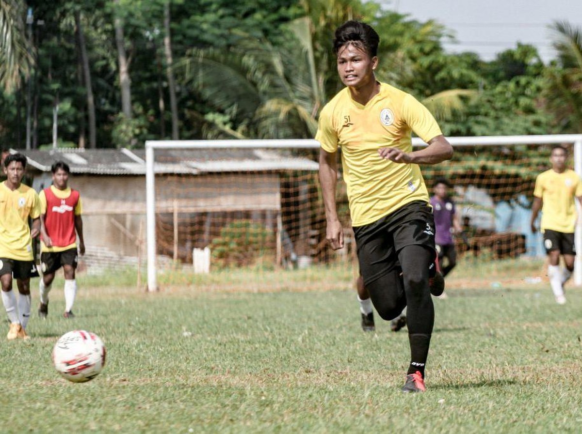 Pemain muda PSS Sleman bertransormasi menjadi striker dari stopper. (Foto: dok.PSS Sleman)
