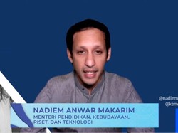 Nadiem Makarim Rilis Panduan Belajar untuk SD, SMP, dan SMA di Masa Pandemi