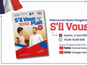 Penerbit Erlangga Rilis Buku Pengantar Bahasa Prancis buat Siswa SMK