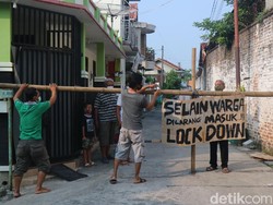 Kudus Zona Merah Corona, Jalan Masuk Desa Ditutup!