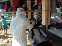 20 Pedagang Dites Antigen di Pasar Dompu, 2 Orang Reaktif