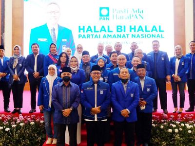 Potret Halal Bihalal PAN di DPR