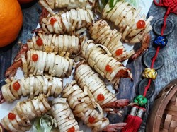 Resep Pembaca : Udang Goreng Balut Kulit Pangsit yang Renyah Gurih Buat Camilan