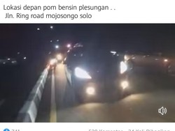 Viral Warga Bubarkan Balap Liar Mobil di Ring Road Solo