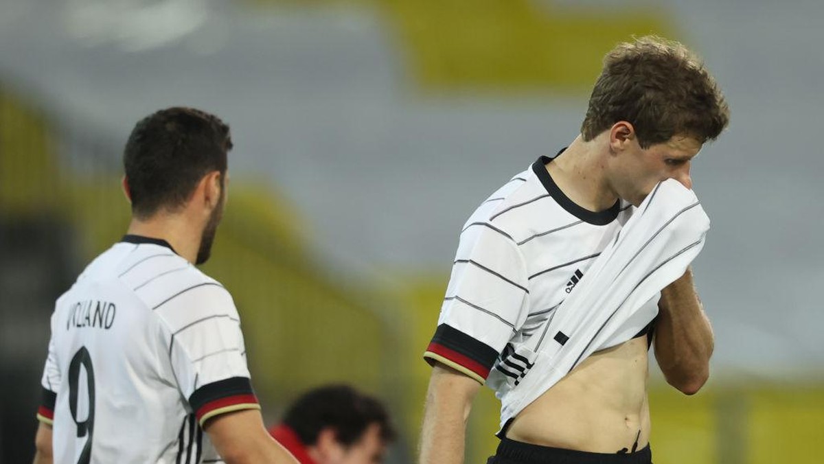 Rapuhnya lini belakang masih menjadi PR Jerman sebelum Piala Eropa 2020 (Foto: Getty Images/Alexander Hassenstein)