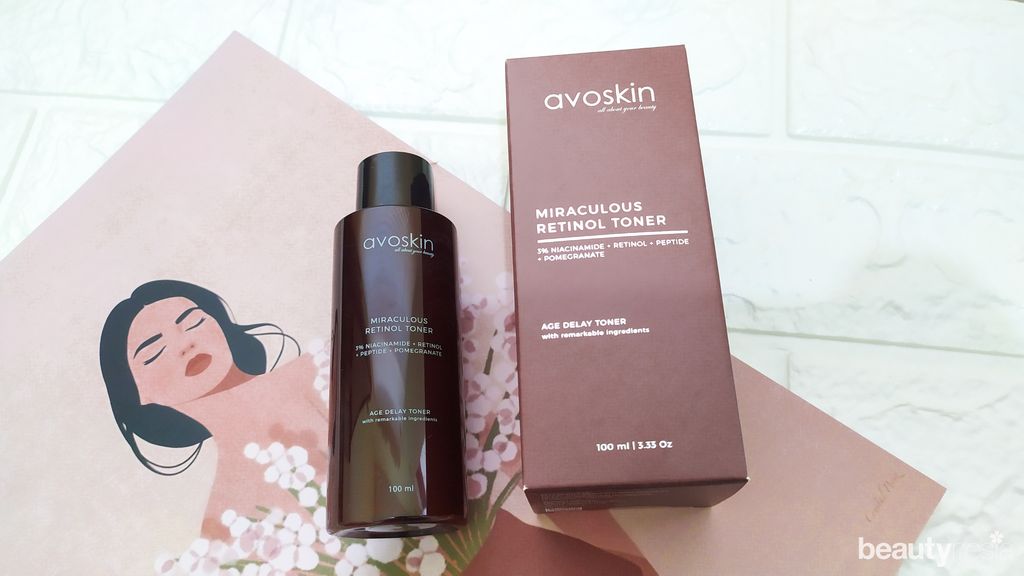 Avoskin Retinol Toner dan Eye Ampoule