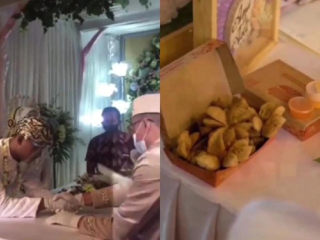 Sah! Pengantin Ini Pilih Sekotak Bakso Goreng Jadi Mas Kawin Sah! Pengantin Ini Pilih Sekotak Bakso Goreng Jadi Mas Kawin