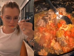 Begini Reaksi Bule Afrika Saat Cicip Seblak dan Martabak di Bandung