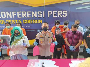Penjambret Bacok Tangan-Hidung Korbannya Dilumpuhkan Polisi Cirebon