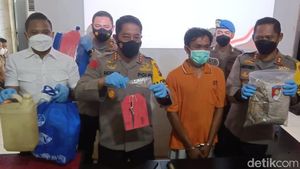 Penampakan Pemutilasi Wanita di Banjarmasin Dipamerkan Polisi