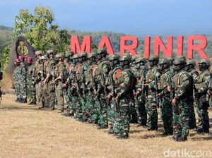 Marinir Indonesia dan Amerika Serikat Latihan Bersama di Situbondo