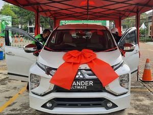 Mantap! Driver Ojek Online Sudah Divaksin Bisa Dapat Xpander
