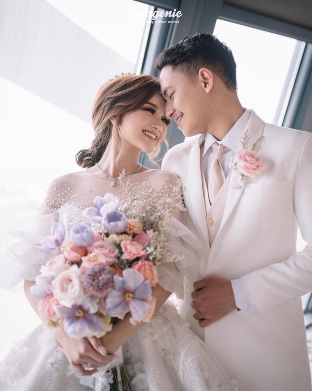 Nanda Arsyinta dan Ardya berhasil wujudkan wedding dream selama ini/instagram.com/nandaarsynt