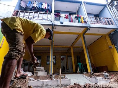 Nyaris Rampung, Rumah Panggung Kampung Melayu Mulai Dihuni