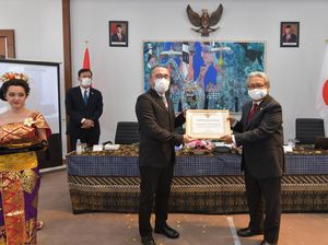 RI Beri Penghargaan Kapal Jepang yang Selamatkan ABK WNI KM Bandar Nelayan