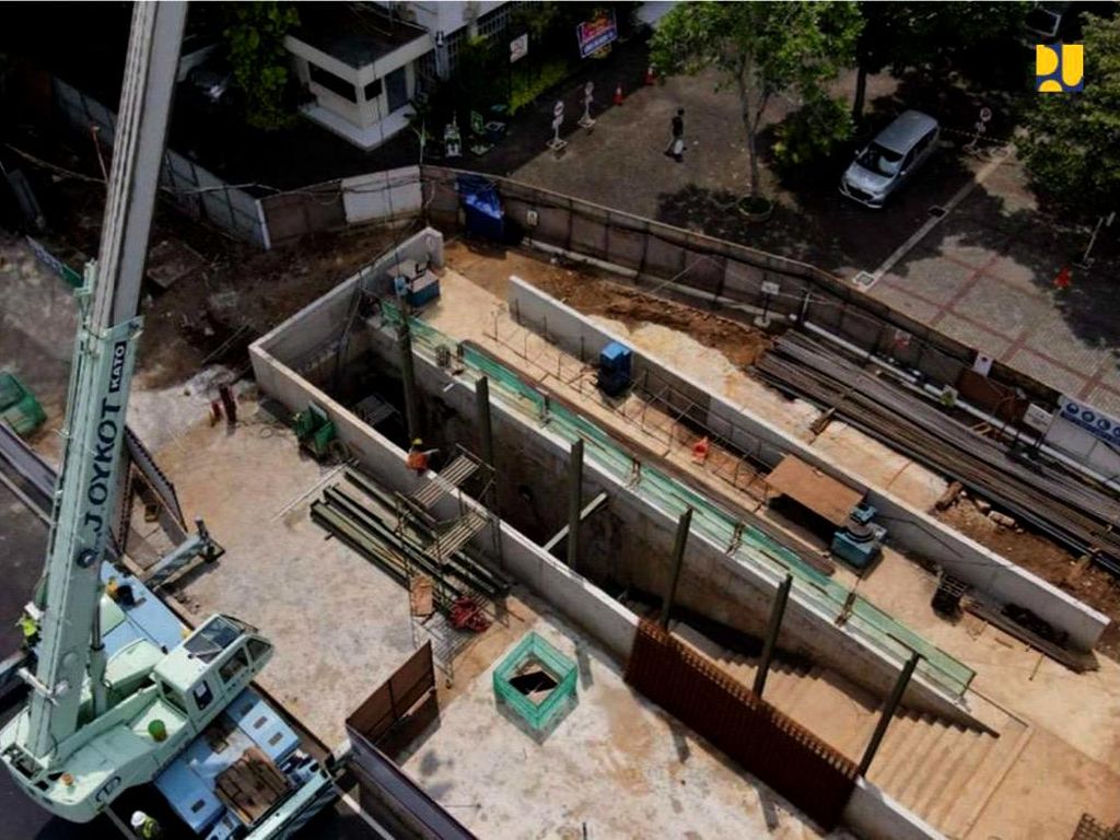 Penampakan Terkini Proyek Terowongan Silaturahmi Istiqlal-Katedral Penampakan Terkini Proyek Terowongan Silaturahmi Istiqlal-Katedral