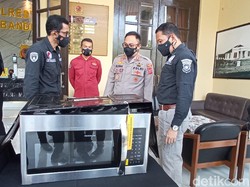 Suami-Istri Bandung Sembunyikan Sabu 2 Kg di Mesin Microwave
