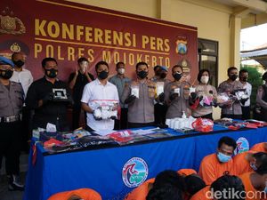 22 Ribu Pil Koplo dan 500 Gram Sabu Disita, 3.000 Warga Mojokerto Terselamatkan